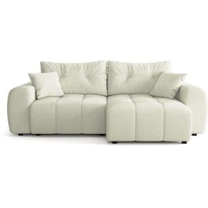 Canapé d'angle réversible convertible 4 places en tissu che…