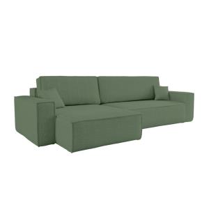 Canapé d'angle XL réversible et convertible en tissu boucle…