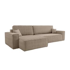 Canapé d'angle XL réversible et convertible en velours côte…