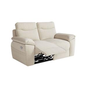 Canapé de relaxation électrique 2 places en tissu texturé 3…