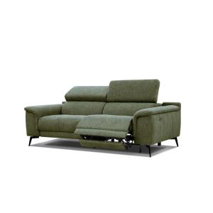 Canapé droit 3 places XXL avec une relax électrique  tissu…