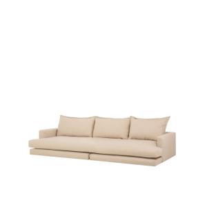 Canapé droit beige 325x105cm