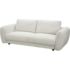 Canapé droit tissu beige 3 Places