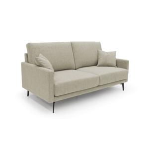 Canapé en tissu imperméable 160 cm beige