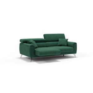 Canapé en tissu imperméable 169 cm vert