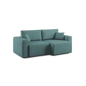 Canapé en tissu imperméable 180 cm vert pétrole