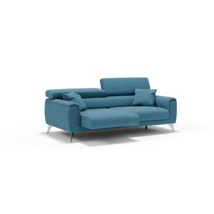 Canapé en tissu imperméable 199 cm bleu ciel