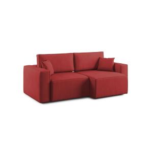 Canapé en tissu imperméable 215 cm rouge