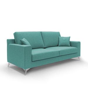 Canapé en tissu imperméable antitache 166 cm vert