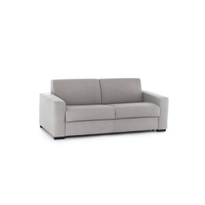 Canapé lit 3 places en tissu gris, anthracite 180x95h90 cm