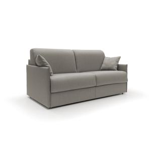 Canapé lit convertible en tissu imperméable 149 cm taupe