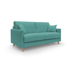 Canapé lit convertible en tissu imperméable 160 cm vert