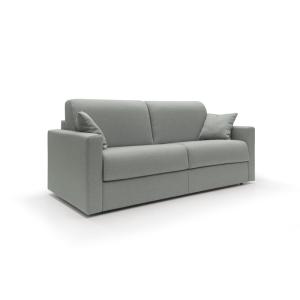 Canapé lit convertible en tissu imperméable 166 cm gris
