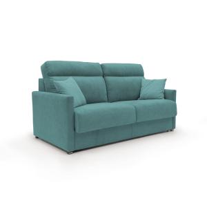 Canapé lit convertible en tissu imperméable 176 cm vert pét…