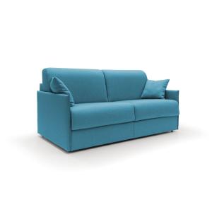 Canapé lit convertible en tissu imperméable 189 cm bleu cie…