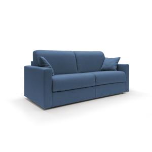 Canapé lit convertible en tissu imperméable 206 cm bleu