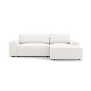 Canapé-lit d'angle droit coffre de rangement 3 places en bo…