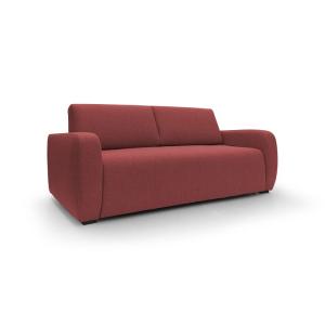 Canapé lit matelas H20 en tissu imperméable 195 cm rouge