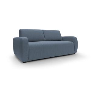 Canapé lit matelas H20 en tissu imperméable 215 cm bleu