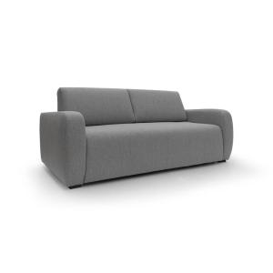 Canapé lit matelas H20 en tissu imperméable 215 cm gris