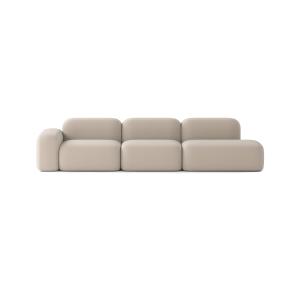 Canapé Modulable 5 Places Beige