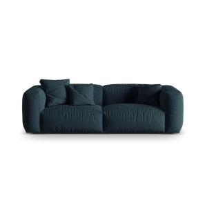 Canapé modulaire 3 places en tissu structurel blue jeans