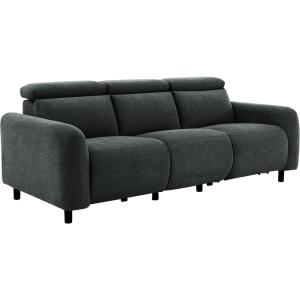 Canapé relax électrique 3 places avec 2 relax en tissu anth…