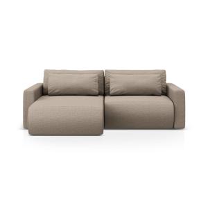 Canapé réversible 3 places avec coffre en tissu structurel…