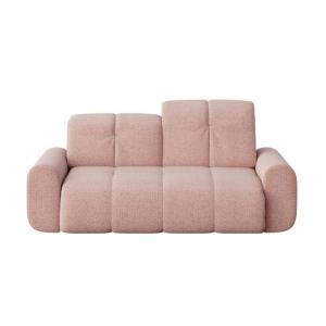 Canapé rose poudré 2 places