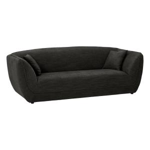 Canapé tissu 3 places anthracite