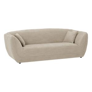 Canapé tissu 3 places naturel