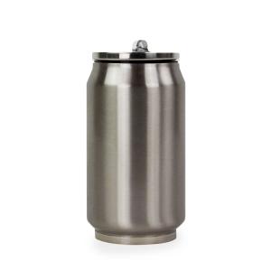 Canette brillant isotherme 280 ml inox