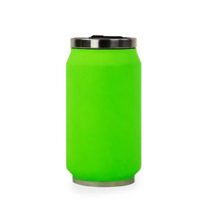 Canette fluo isotherme 280 ml coloris vert