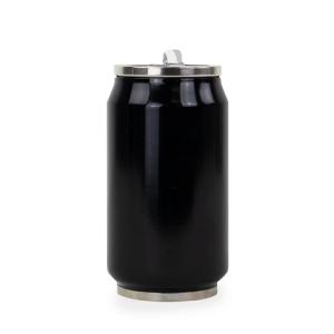 Canette isotherme 280 ml noir brillant
