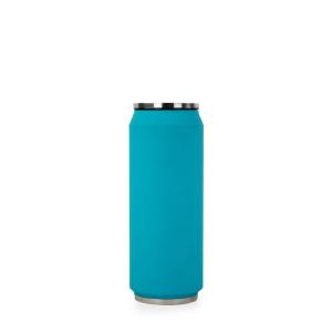 Canette soft isotherme 500 ml coloris turquoise soft