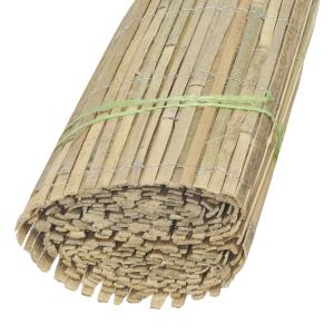 Canisse en bambou naturel - 1,5 x 5m [lot de 3]