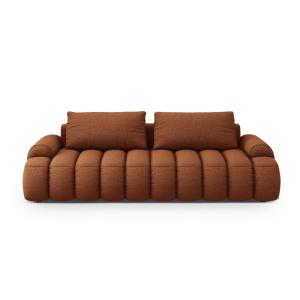 Canpé-lit  coffre de rangement 4 places tissu structurel br…