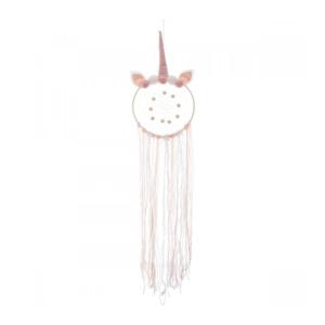 Capteur de rêves rose 76x18,5x1cm