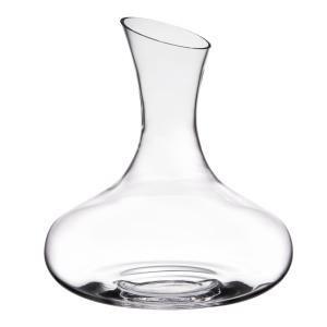 Carafe à canter 1,5 l en verre transparent / cristal