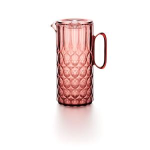 Carafe avec couvercle en acrylique biologique mauve 1,75 li…