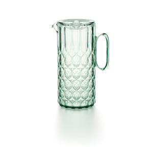 Carafe avec couvercle en acrylique biologique vert 1,75 lit…
