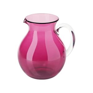 Carafe ballon en acrylique violet 2 litres
