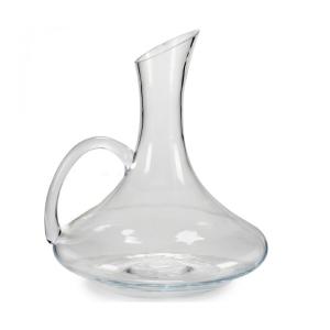 Carafe décanteur vin en verre avec poignée 1,5L