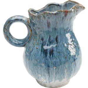 Carafe en grès bleu