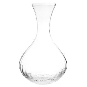 Carafe en verre strié transparent 1,5L