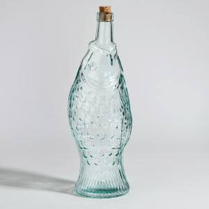 Carafe poisson en verre transparent 1L