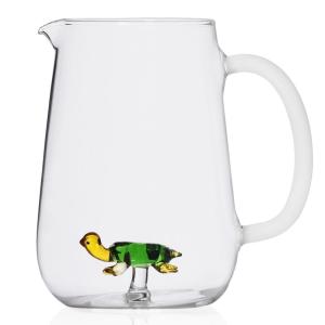Carafe Verre Vert 13X13