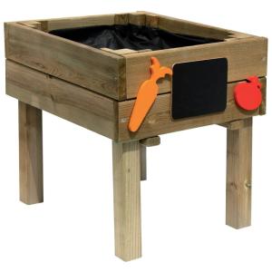 Carré potager enfant en bois marron 50 x 40 x 45 cm 40L