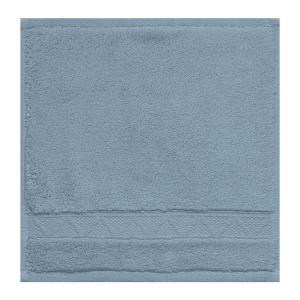 Carré visage en coton glacier 30 x 30