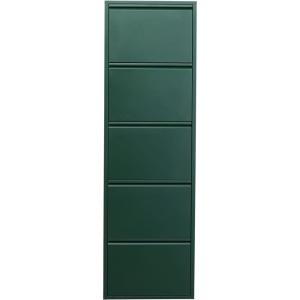 Casier à chaussures Caruso vert 5 tiroirs Kare Design